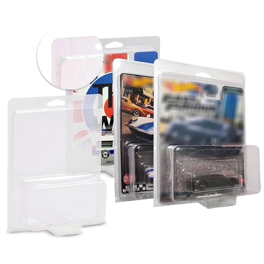 Clamshell Hotwheels Display Premium Protector Case